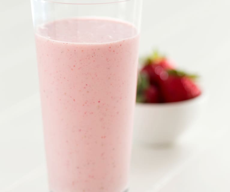 Batido de fresas