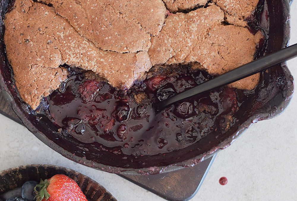 COBBLER DE FRUTOS ROJOS