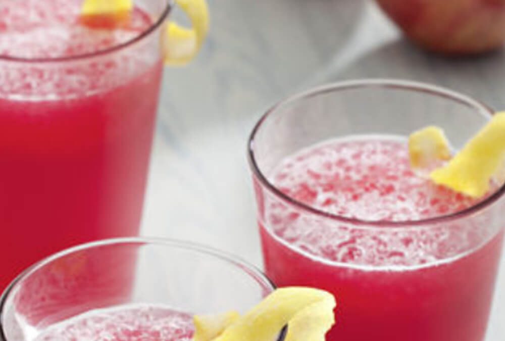 GRANIZADO DE GRANADA Y ESPUMANTE