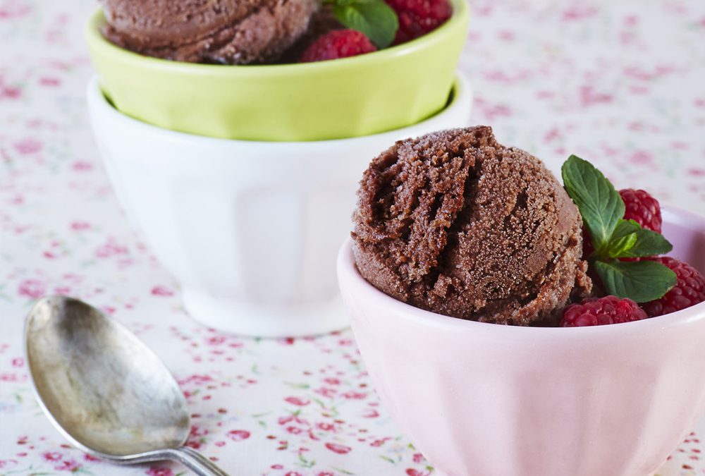 HELADO DE CHOCOLATE (VEGANO Y SIN GLUTEN)