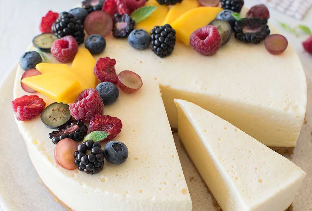 TARTA HELADA DE MOUSSE DE QUESO CREMA