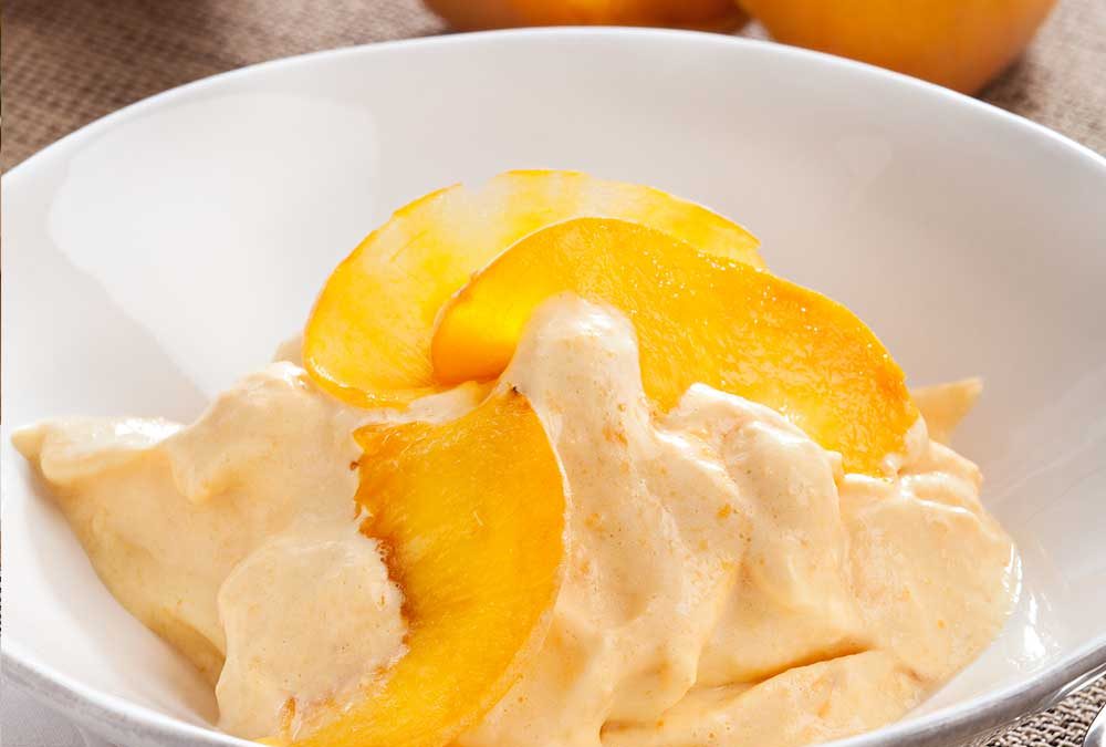 ESPUMA DE DURAZNO CONGELADOS