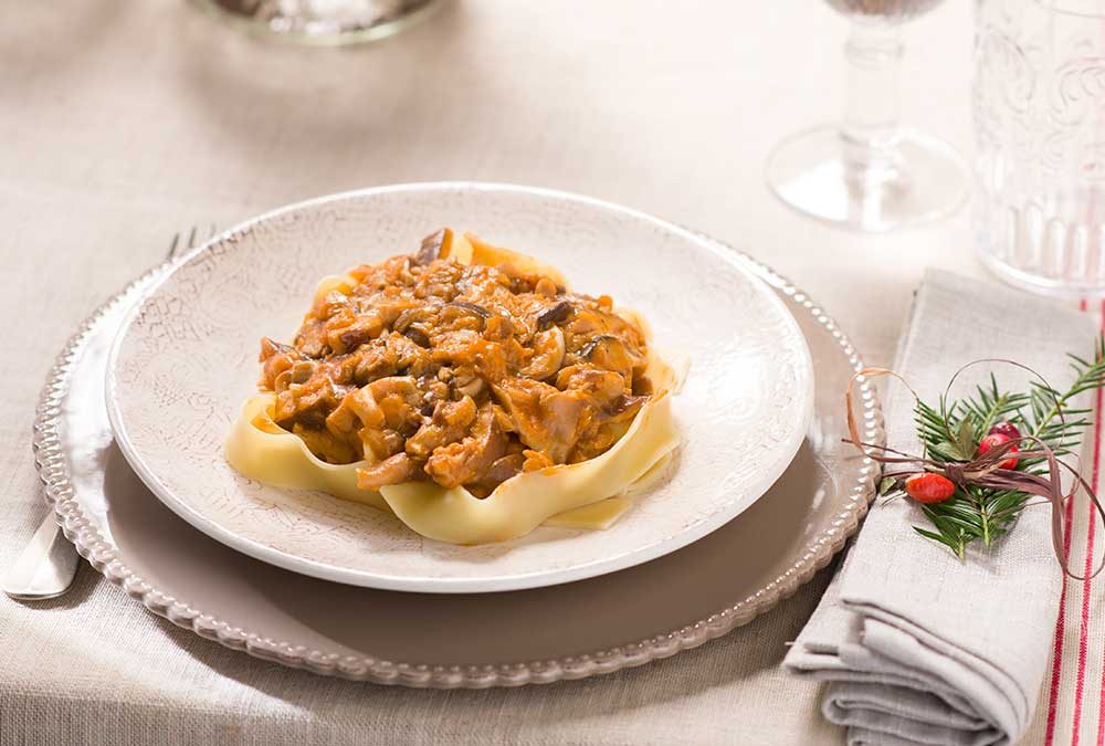 STROGONOFF DE SETAS SHIITAKE